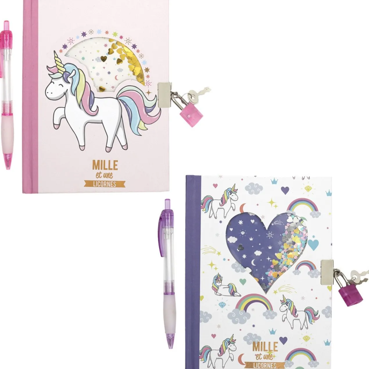 Journal Licorne avec Stylo