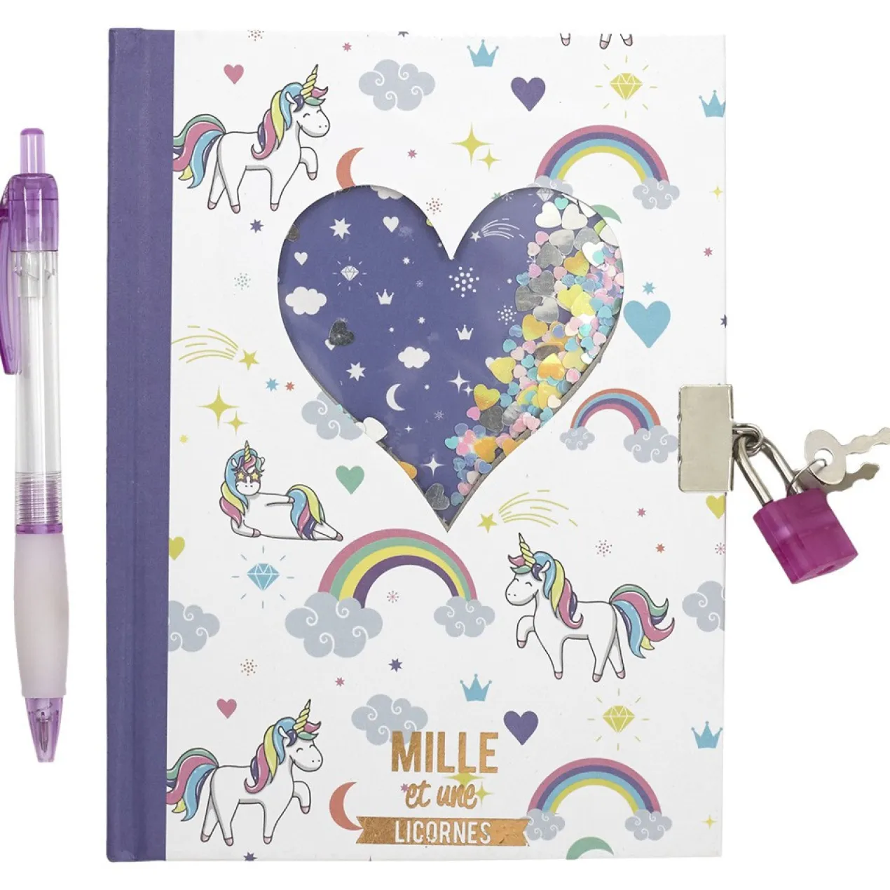 Journal Licorne avec Stylo