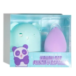 Kawaii Set Pochette avec Éponge