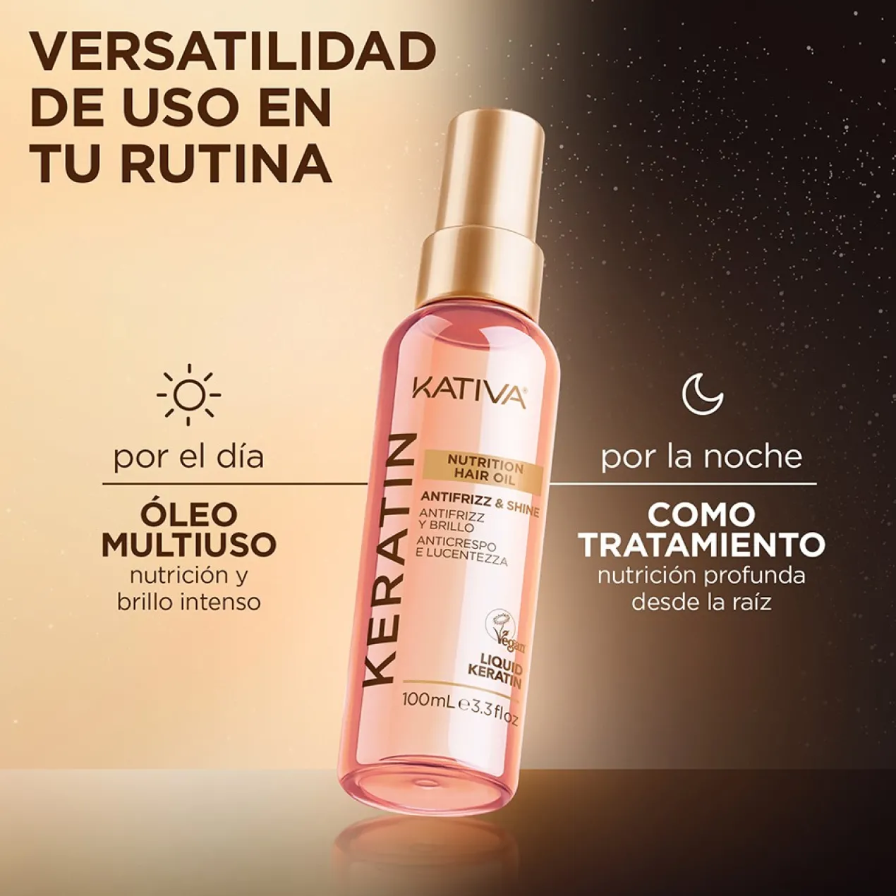 Keratin Huile Capillaire Antifrizz & Shine