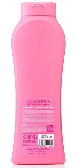 Kiss Fraise et Crème Gel de Bain et Douche