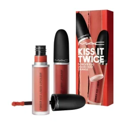 Kiss It Twice Powder Kiss Duo Coffret de Rouge à Lèvres