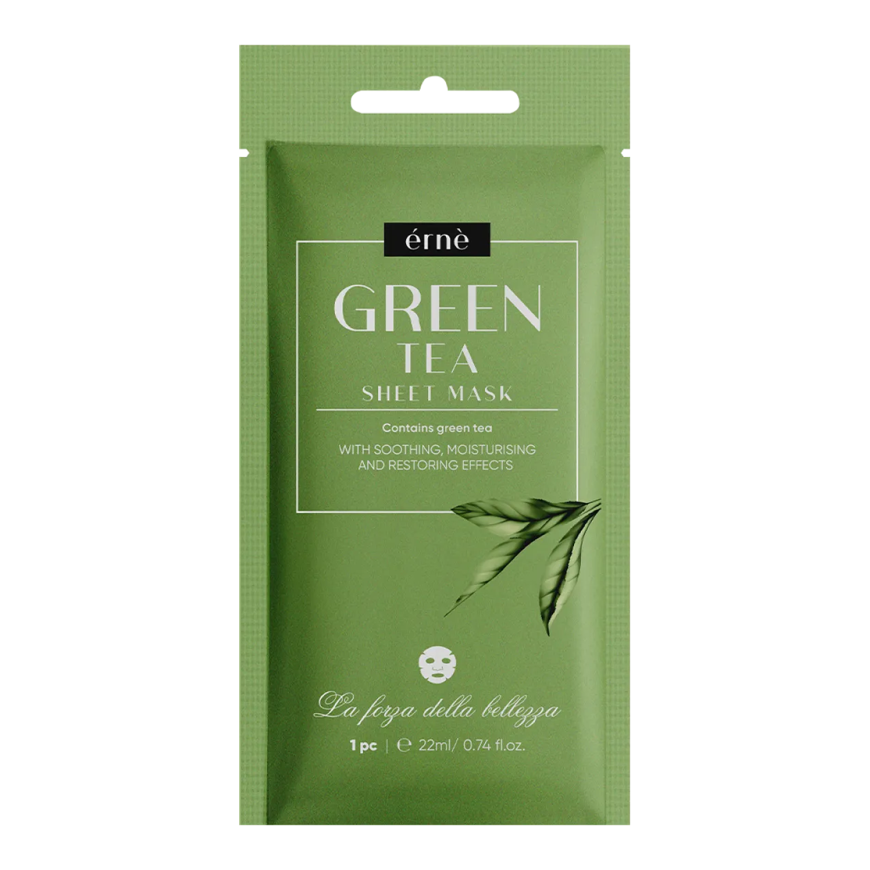 La Forza della Bellezza Masque Visage Apaisant au Thé Vert