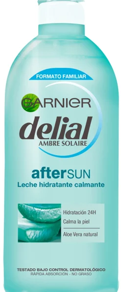 Lait après-soleil hydratant apaisant