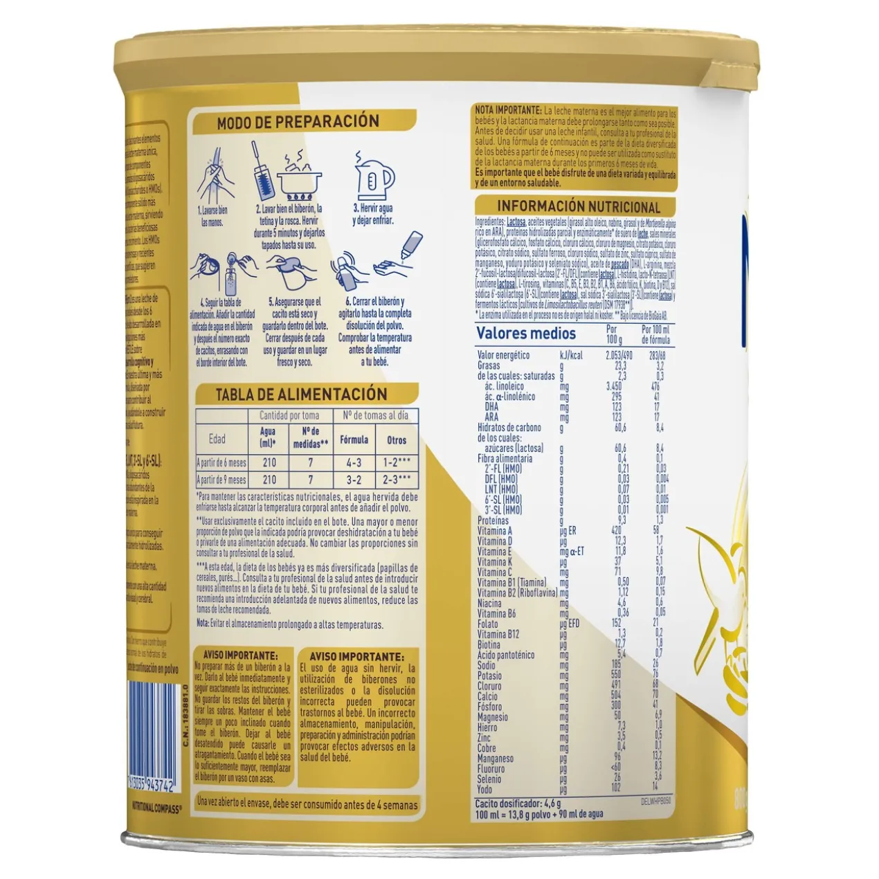Lait de Suite NAN Supreme 2