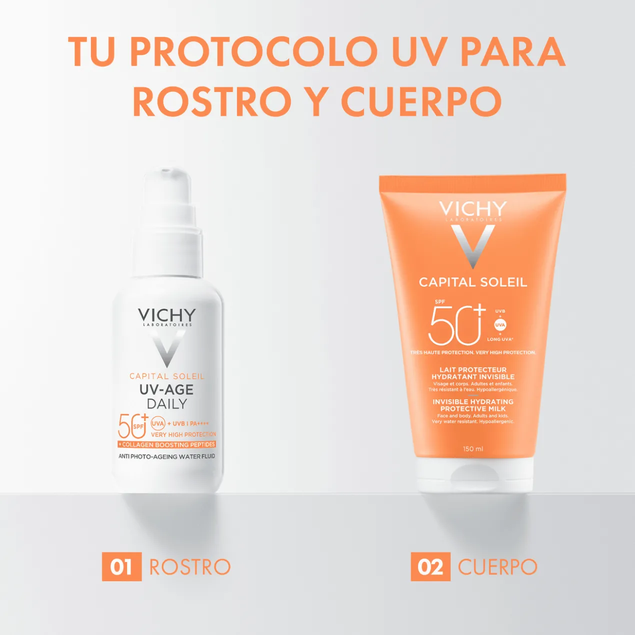 Lait Hydratant Invisible SPF50+ Capital Soleil