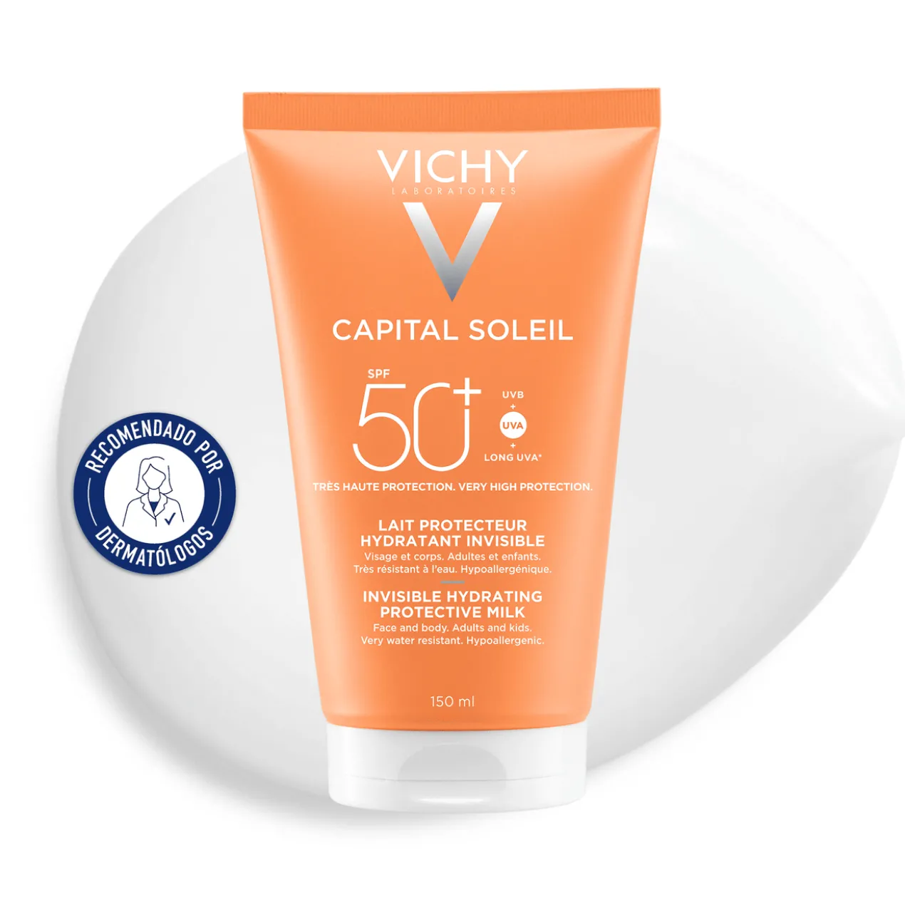 Lait Hydratant Invisible SPF50+ Capital Soleil