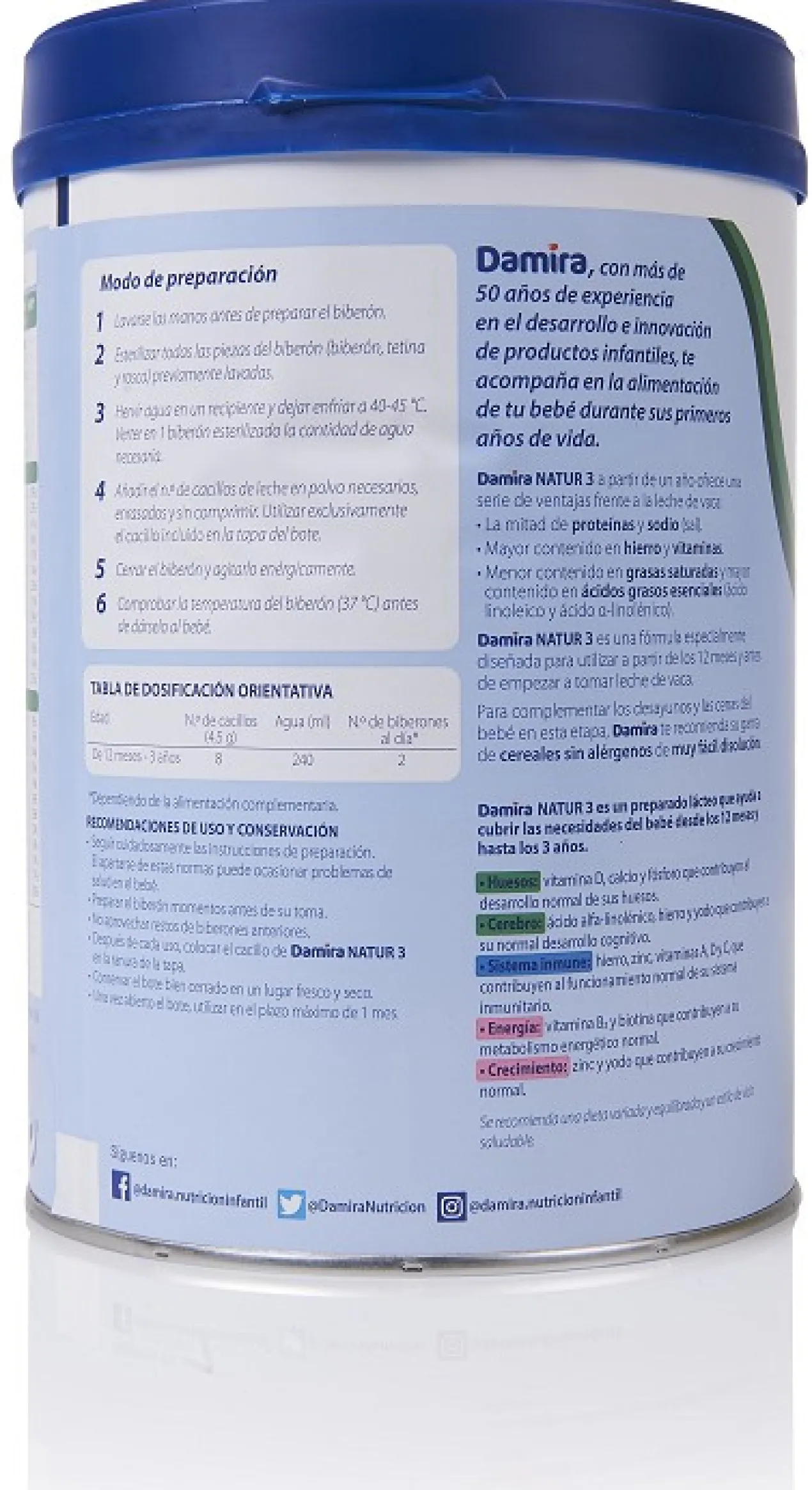 Lait infantile Natur 3 dès 1 an