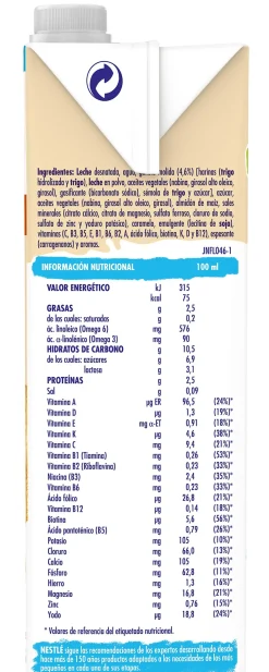Lait Junior Croissance Saveur Biscuit Maria
