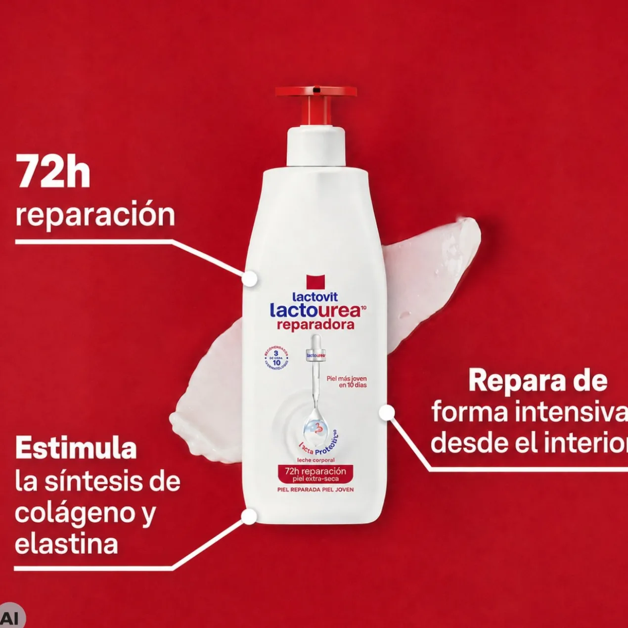Lait pour le Corps Réparateur Peaux Très Sèches