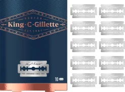 Lames de rasoir double tranchant Gillette King C.