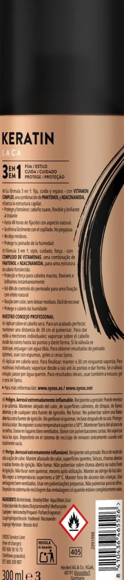 Laque Keratin Spray