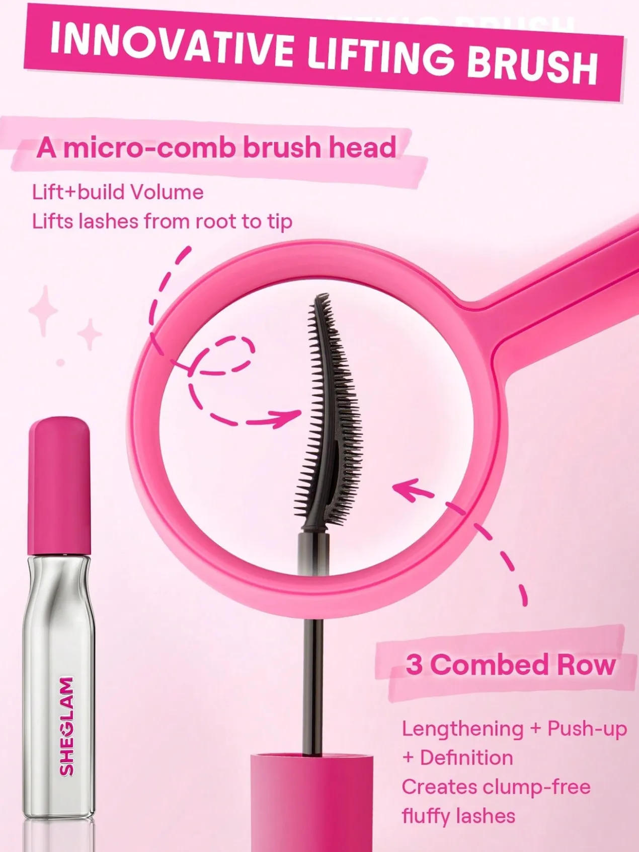 Lashlighter Up & Out Mascara Black