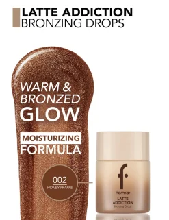 Latte Moisturizing & Natural Shimmer Face and Body Bronzer