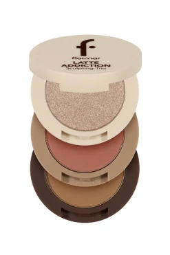 Latte 3-Tiered Blush, Highlighter and Bronzer Palette