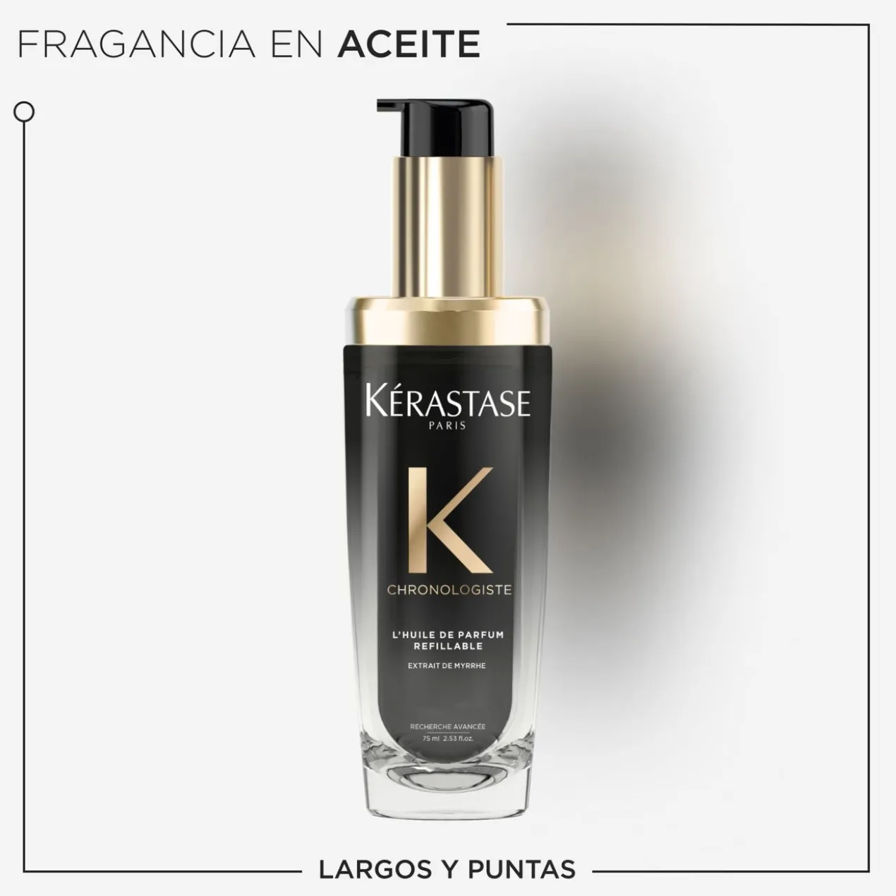 L'Huile de Parfum Rechargeable Chronologiste