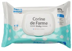 Lingettes Change Fresh & Natural Fibres Biodegradables