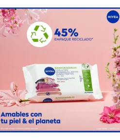 Lingettes Démaquillantes Douces 3in1 Peau Sèche/Sensible