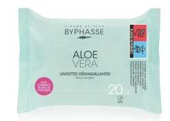 Lingettes Démaquillantes à l’Aloe Vera