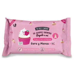 Lingettes humides Fraise Chantilly