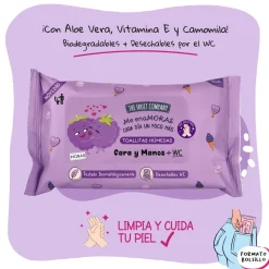 Lingettes humides Mûres