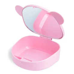 Little Princess Boîte Organisatrice avec Miroir Ours Rose