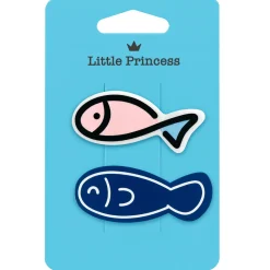 Little Princess Set 2 Clips Fishy