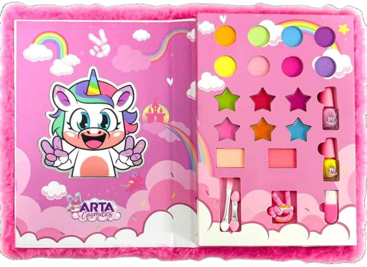Livre Peluche avec Cosmétiques