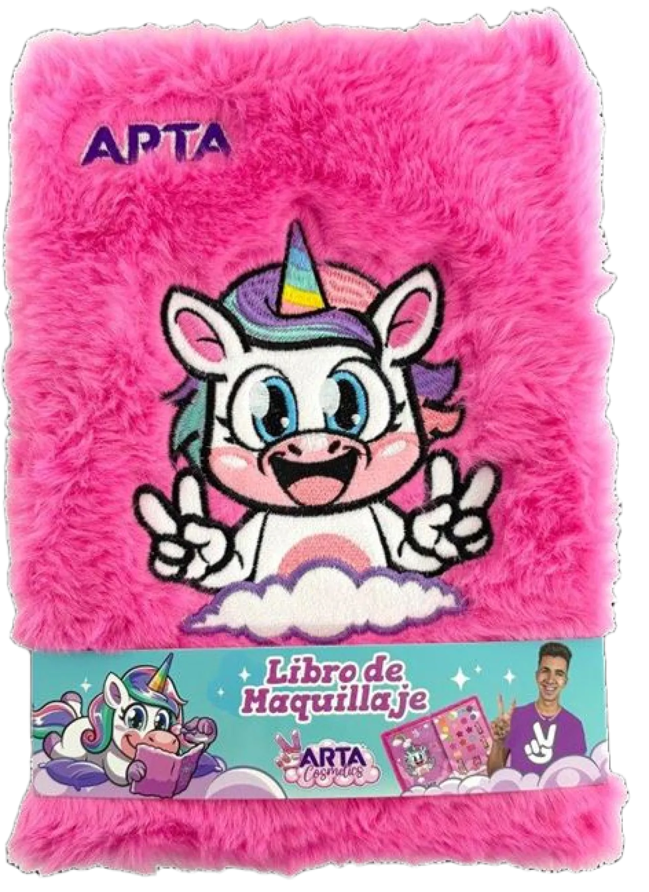 Livre Peluche avec Cosmétiques