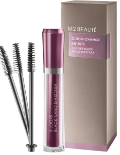 3 Looks Black Nano Mascara