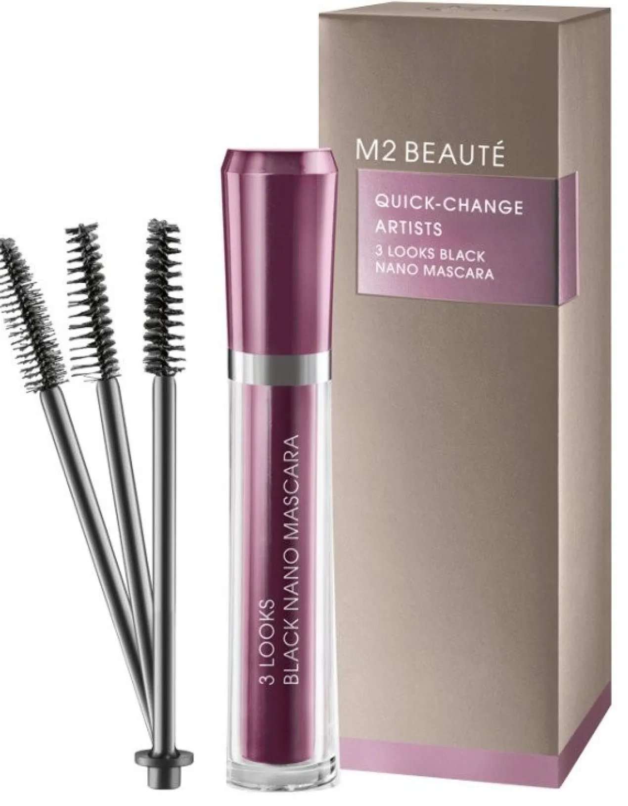 3 Looks Black Nano Mascara