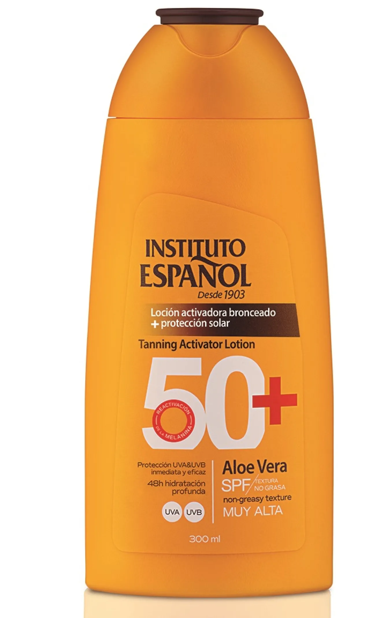 Lotion Activatrice de Bronzage + Protection Solaire SPF50+