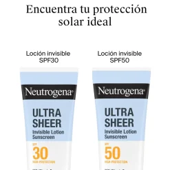 Lotion Invisible Hydratante SPF50 Ultra Sheer