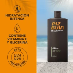 Lotion solaire hydratante
