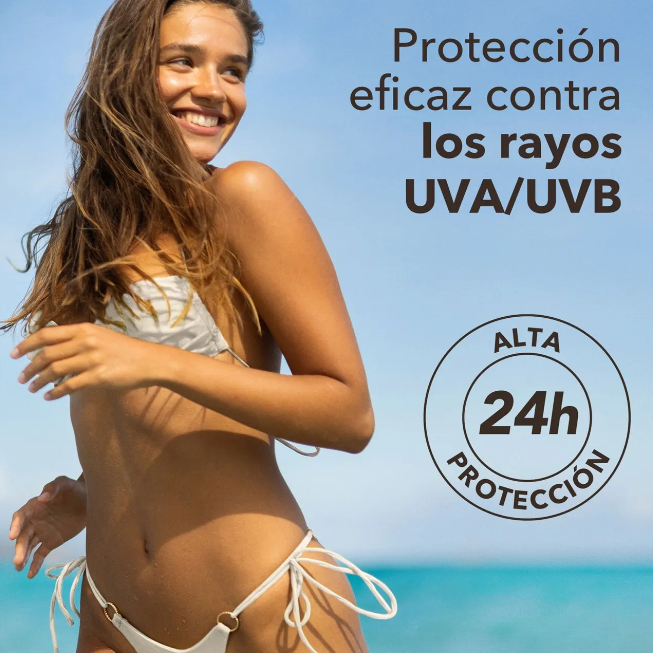 Lotion solaire hydratante