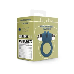 Loveline by Shots Anneau Vibrant pour Hommes Baltic Blue