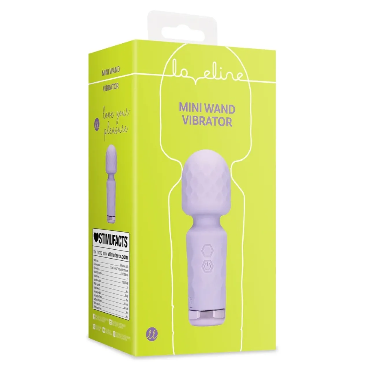 Loveline by Shots Mini Vibromasseur Baguette Night Magic