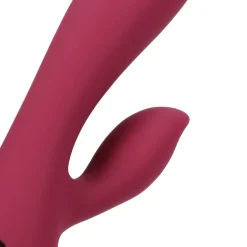 Loveline by Shots Vibromasseur Lapin Silicone Douce Dark Cherry