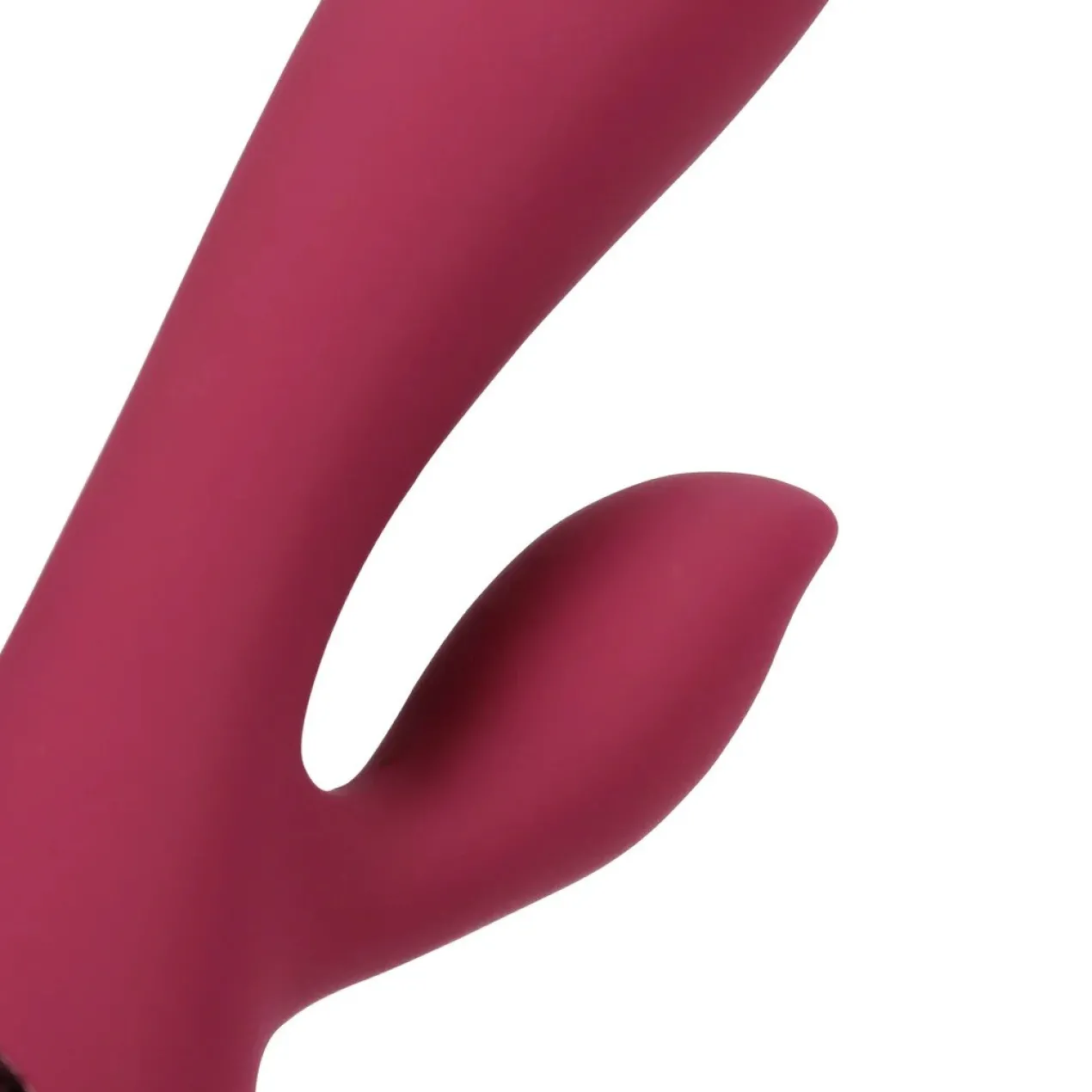 Loveline by Shots Vibromasseur Lapin Silicone Douce Dark Cherry