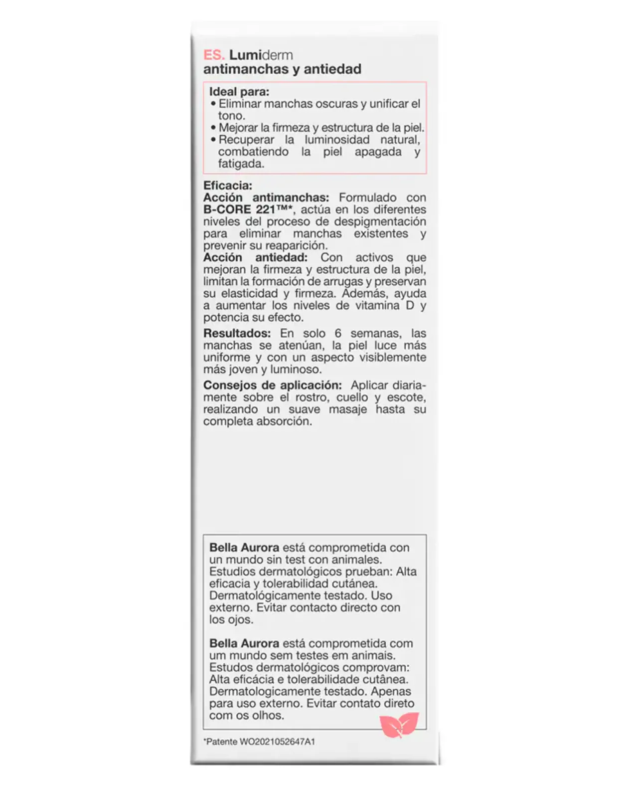 Lumiderm Anti-Taches et Anti-Âge