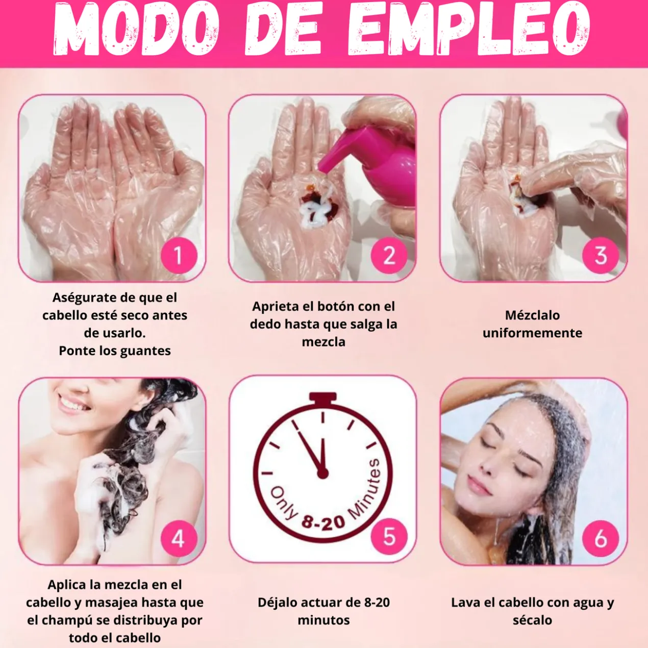 Maca Essence Shampoing Colorant 10 en 1 Noir