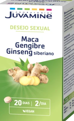 Maca + Gingembre + Ginseng Sibérien
