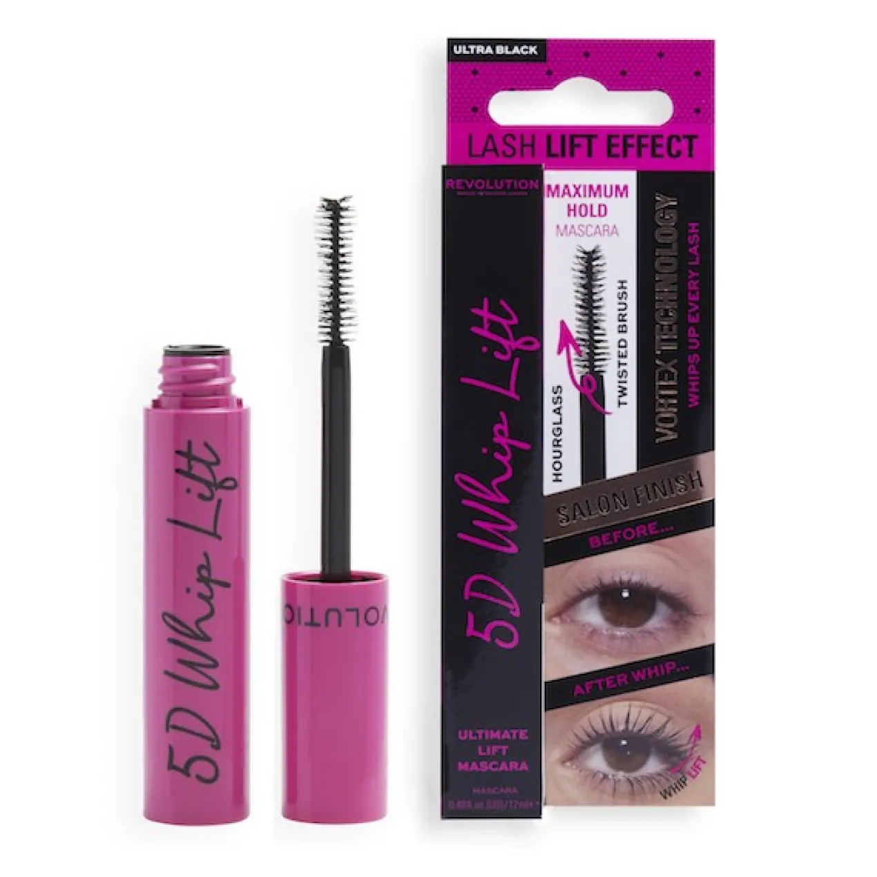 Mascara 5D WhipLift Waterproof