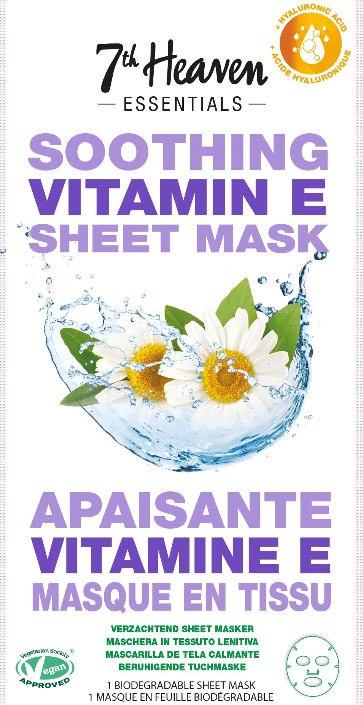 Masque Apaisant Essentials Vit E Camomille