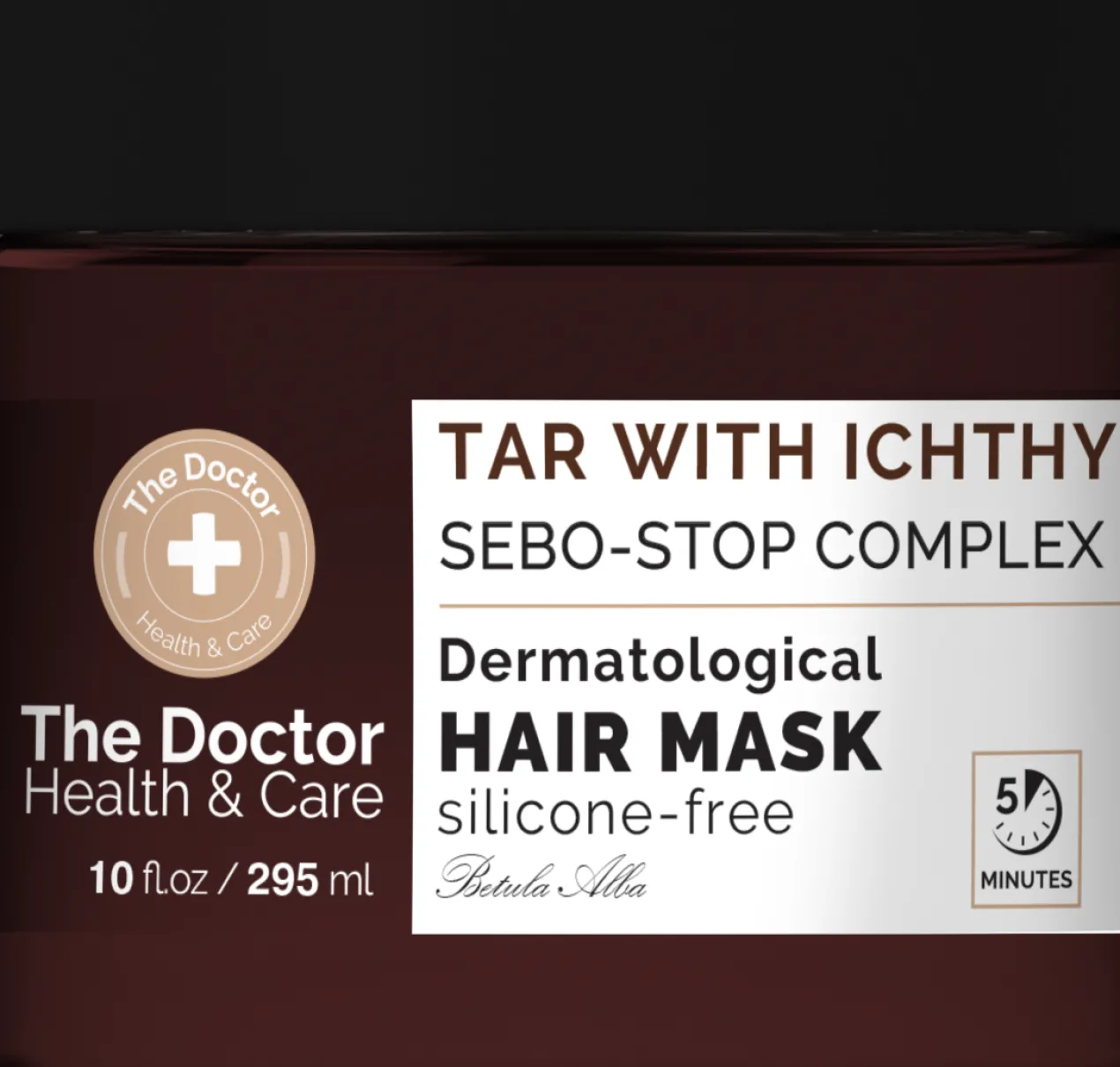 Masque capillaire dermatologique Tar + Ichthyol Sebo-Stop Complex