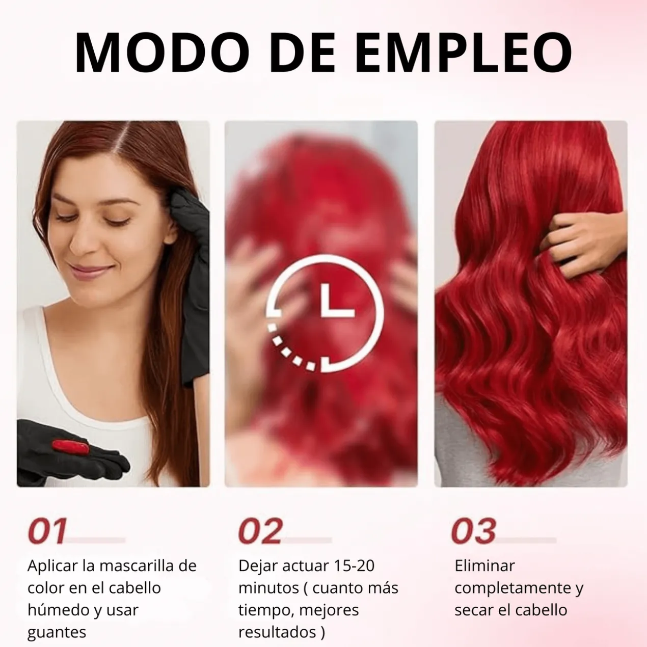 Masque Capillaire Pigmentant Rouge