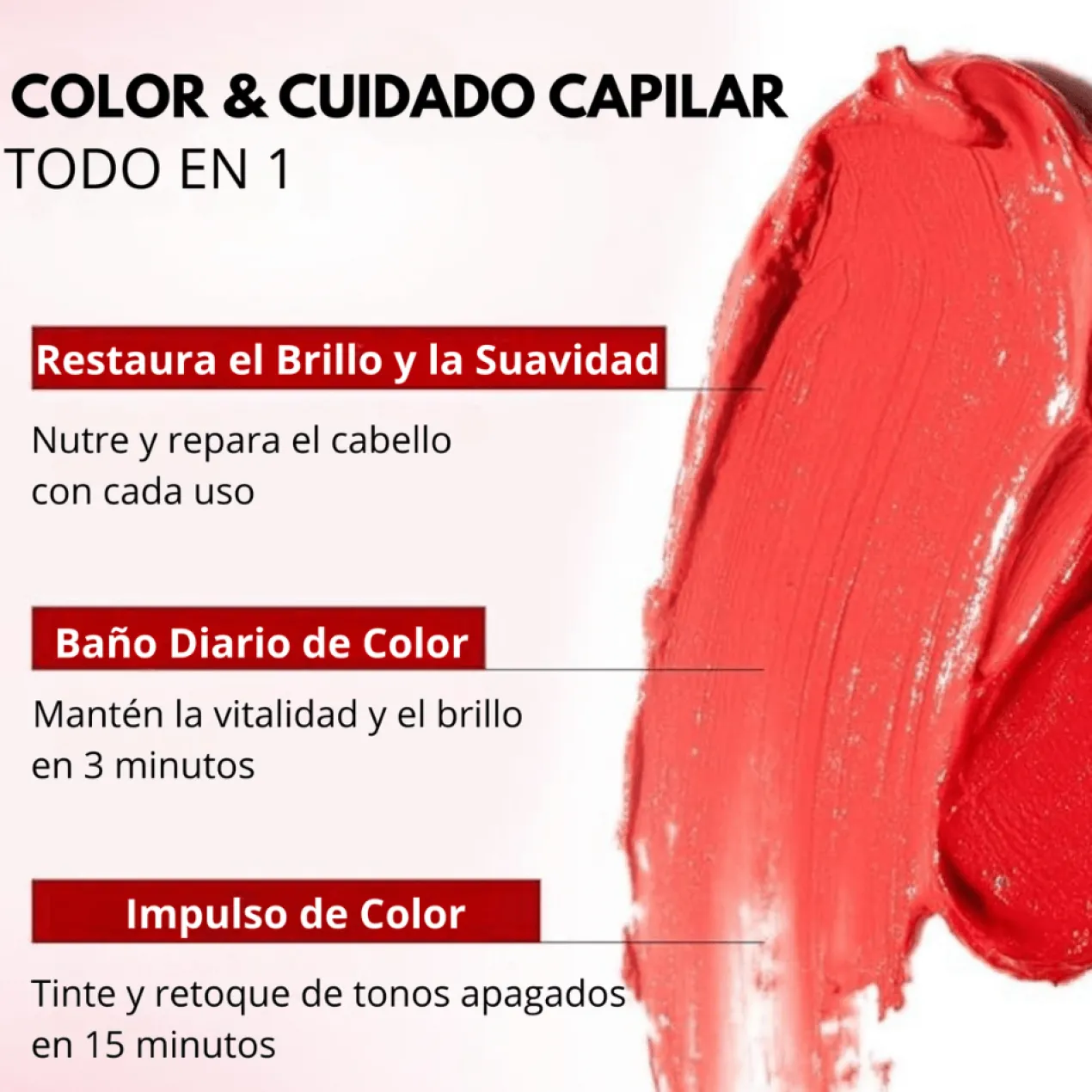 Masque Capillaire Pigmentant Rouge