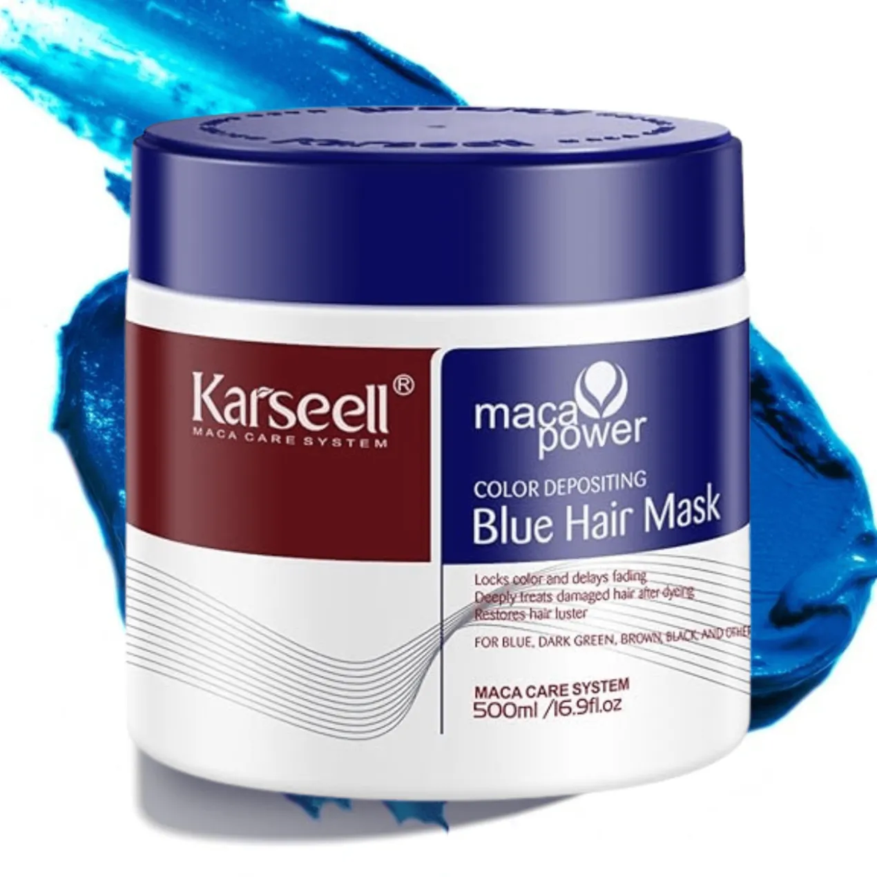 Masque Capillaire Pigmentant Bleu