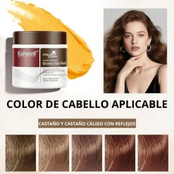 Masque Capillaire Pigmentant Marron