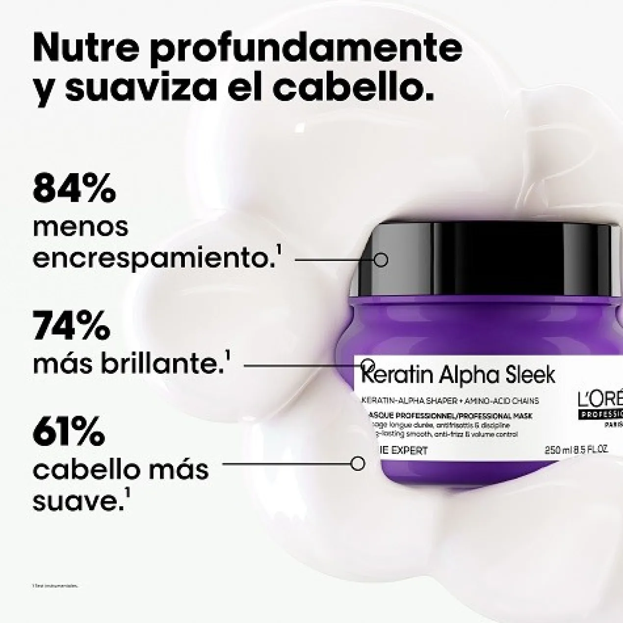 Masque Capillaire Professionnel Keratin Alpha Sleek